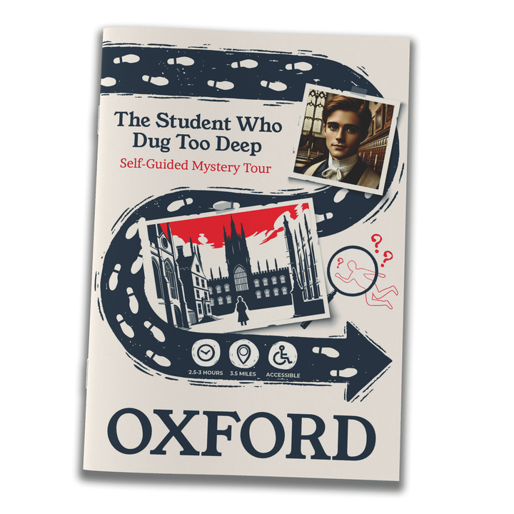 Oxford Self-Guided Murder Mystery Tour Guide Booklet | Outdoor Escape Room Game & City Treasure Hunt Adventure | Fun Thing to Do in Oxford – The Missing Manuscript